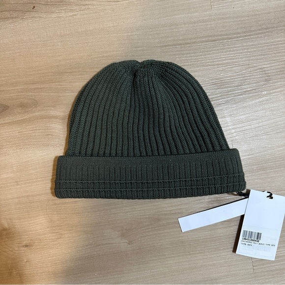 brady +Live Olive Green Knot Beanie One Size - Picture 3 of 8